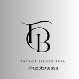 Tayyor biznes rejalar π°