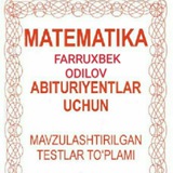 🖍 Matematika Axborotnoma, Oq to‘plam, tematika (1996-2007) yechimlari|Odilov