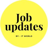 Job Updates - IT world