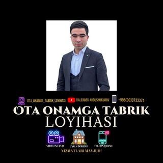 OTA-ONAMga tabrik loyihasi 🎼 📞