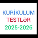 📚Kurikulum test və sınaqlar📝
