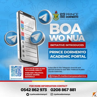 PRINCE DORMENYO ACADEMIC PORTAL