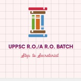 UPPSC R.O./A.R.O. 2023 Batch