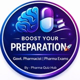 𝗣𝗵𝗮𝗿𝗺𝗮 𝗤𝘂𝗶𝘇 𝗛𝘂𝗯 💊 | 𝗚𝗼𝘃𝘁 𝗣𝗵𝗮𝗿𝗺𝗮𝗰𝗶𝘀𝘁 | 𝗔𝗜𝗜𝗠𝗦 | 𝗚𝗣𝗔𝗧 | 𝗗𝗜