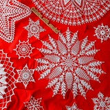 Вязаные салфетки, скатерти и снежинки от Эльмиры ✨️