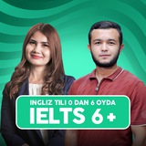 25-26-27-avgust | Ingliz tili 0 dan 6 oyda IELTS 6+ | Yorqinbek Zafarovich & Vazira Yuldosheva
