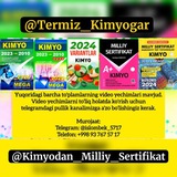 Kimyo: Sertifikat, Mega, Variant Yechimlari