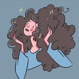 Блёстки и кудри ✨