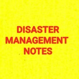 UPSC TOPPERS DISASTER MANAGEMENT NOTES PDFs