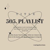 505. PLAYLIST.
