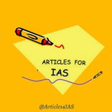 Articles for IAS
