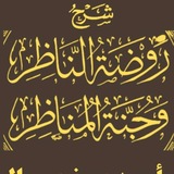 شرح روضة الناظر وجنة المناظر