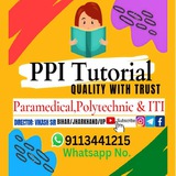PPI Tutorial: Paramedical ,Polytechnic & ITI