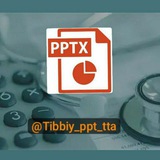 TTA Tibbiyotga oid Prezentatsiyalar