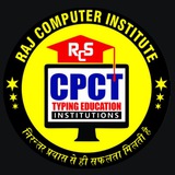 RAJ CPCT 💻 Raj Computer Betul