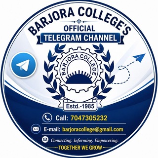 Barjora College's Official Telegram Channel