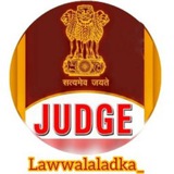 Indian Judiciary Preparation โ๏ธ By @lawwalaladka_