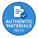 Authentic materials IELTS