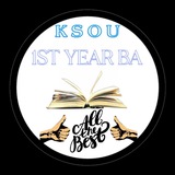 KSOU BA FIRST YEAR STUDENTS