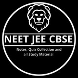 NEET JEE CBSE NOTES