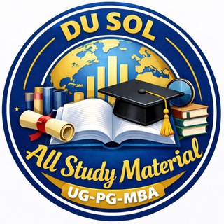 DU - All Study Material ( 𝙐𝙂-𝙋𝙂 & 𝙈𝘽𝘼 )