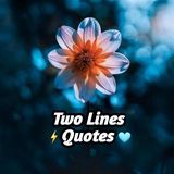 Two Line Shayri ⚡️ 🩵