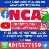 NCA SI TNPSC PC STUDY TIME