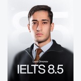 Laziz Omonov | IELTS 8.5