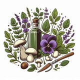 Kräuterwissen, Pilze & Rezepte