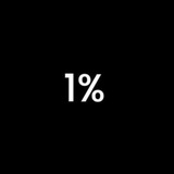 1%