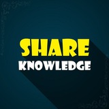 SHARE KNOWLEDGE ✨