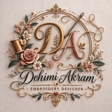 Embroidery Designs - Akram Dehimi 🇩🇿 -تصميم رشمات الطرز - Bordado- Broderie
