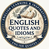 English quotes & idioms