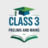 Class 3 Prelims and mains 📚