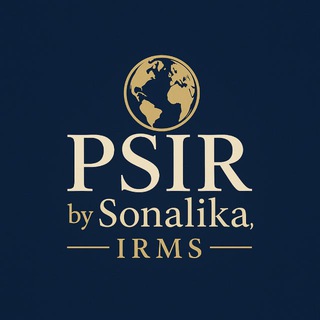 PSIR by Sonalika Ruchandani, IRMS, CSE- 2022