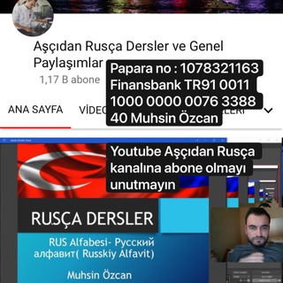 Rusça Ders Русский Язык
