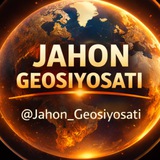 JAHON GEOSIYOSATI🌍