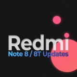 Redmi Note 8/8T Updates