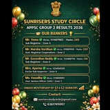 UPSC/APPSC/Group 1,2 SUNRISERS STUDY CIRCLE