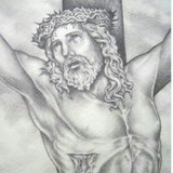 Pencil sketch drawing