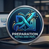 Preparation Notes and Pdfs