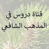"دُرُوسٌ فِي الْمَذْهَبِ الشَّافِعِيِّ"