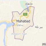 نقشه مهاباد