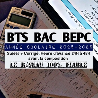 Épreuve écrite BTS_BAC_BEPC 2027 Réseau 100% Fiable