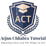 ACT-Arjun Chhabra Tutorial
