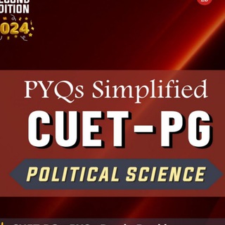 CUET PG POLITICAL SCIENCE HUQP18_material