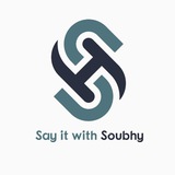 Say it with Soubhy
