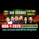 NDA-1-2026 3rd DEGREE 💀 TORTURE MONTH 🎯 NDA PREPARATI