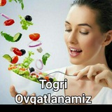 🌸🌸To'gri ovqatlanamiz🌸🌸