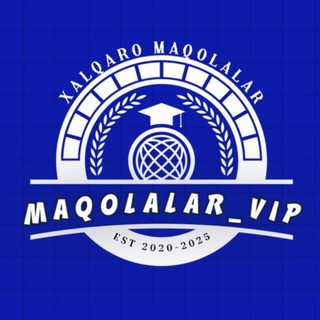 Xalqaro maqolalar